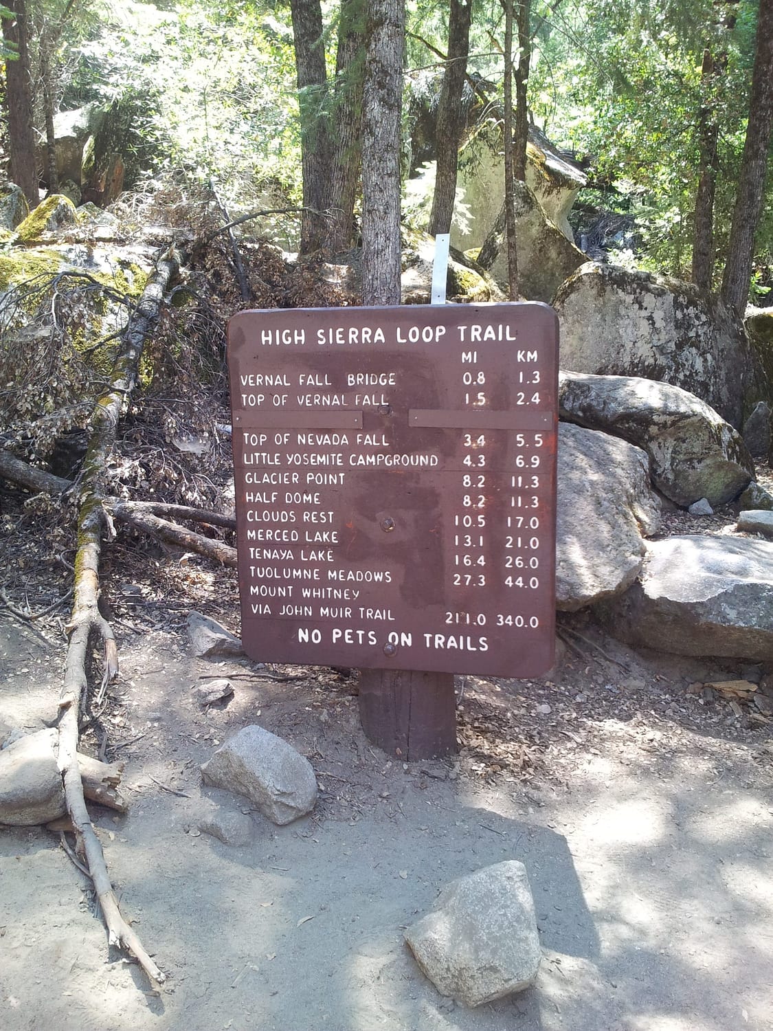 Yosemite National Park - Work and Travel trip idea