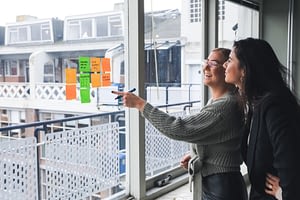 Brainstorming during Internship Program